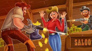 Western Town Rescue Puzzle