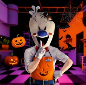 Snowy Halloween Puzzle Adventure