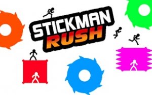 Stickman Runner: Colorful Platform Adventure