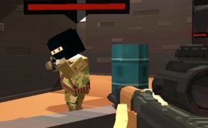 Retro Block Battle Arena