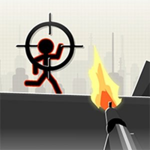 Stickman Shield Precision Game